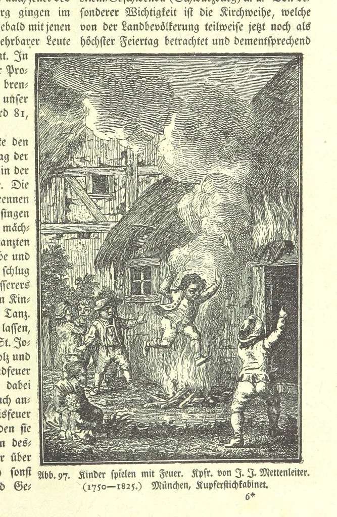 An illustration from Monographien zur deutschen Kulturgeschichte, herausgegeben von G. Steinhausen, 1899, leaf 95