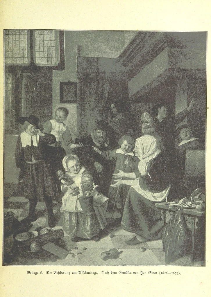 An illustration from Monographien zur deutschen Kulturgeschichte, herausgegeben von G. Steinhausen, 1899, leaf 97