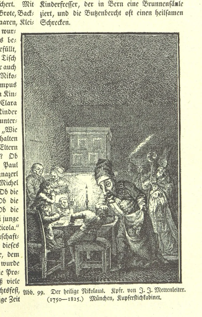 An illustration from Monographien zur deutschen Kulturgeschichte, herausgegeben von G. Steinhausen, 1899, leaf 99