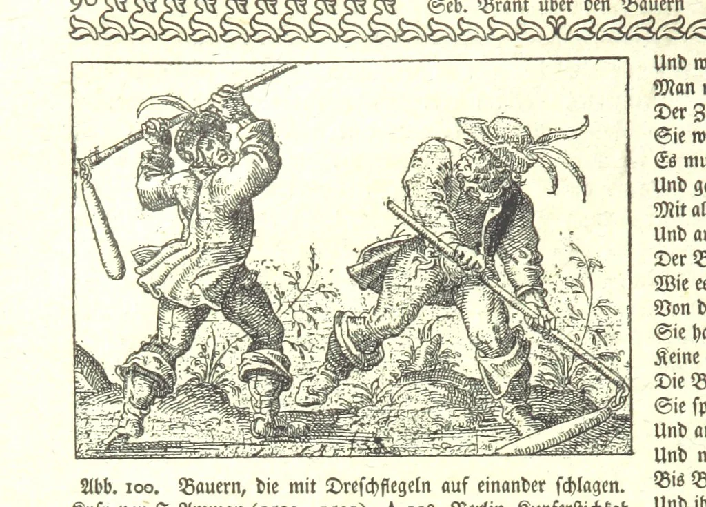 An illustration from Monographien zur deutschen Kulturgeschichte, herausgegeben von G. Steinhausen, 1899, leaf 100