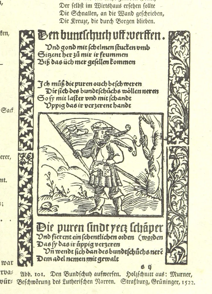 An illustration from Monographien zur deutschen Kulturgeschichte, herausgegeben von G. Steinhausen, 1899, leaf 101