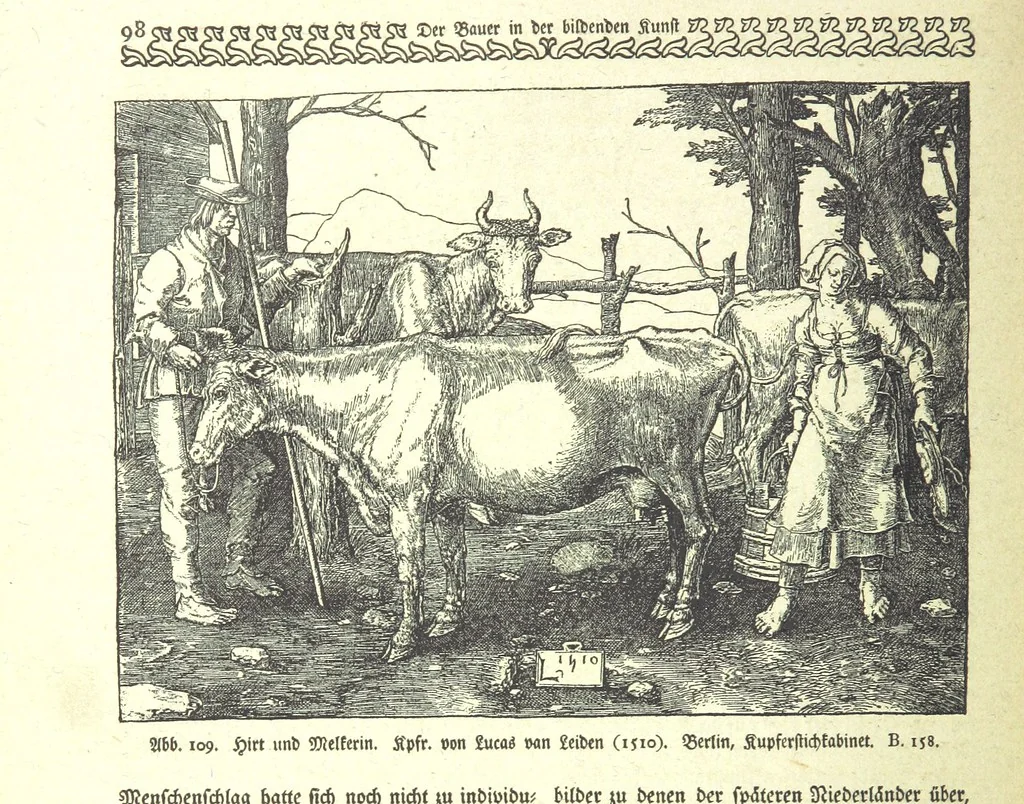 An illustration from Monographien zur deutschen Kulturgeschichte, herausgegeben von G. Steinhausen, 1899, leaf 108