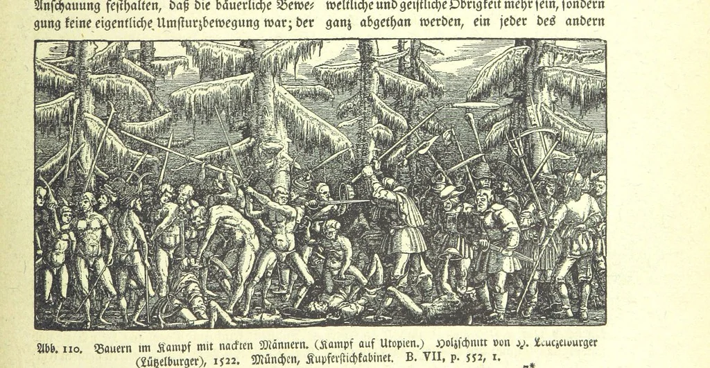 An illustration from Monographien zur deutschen Kulturgeschichte, herausgegeben von G. Steinhausen, 1899, leaf 109