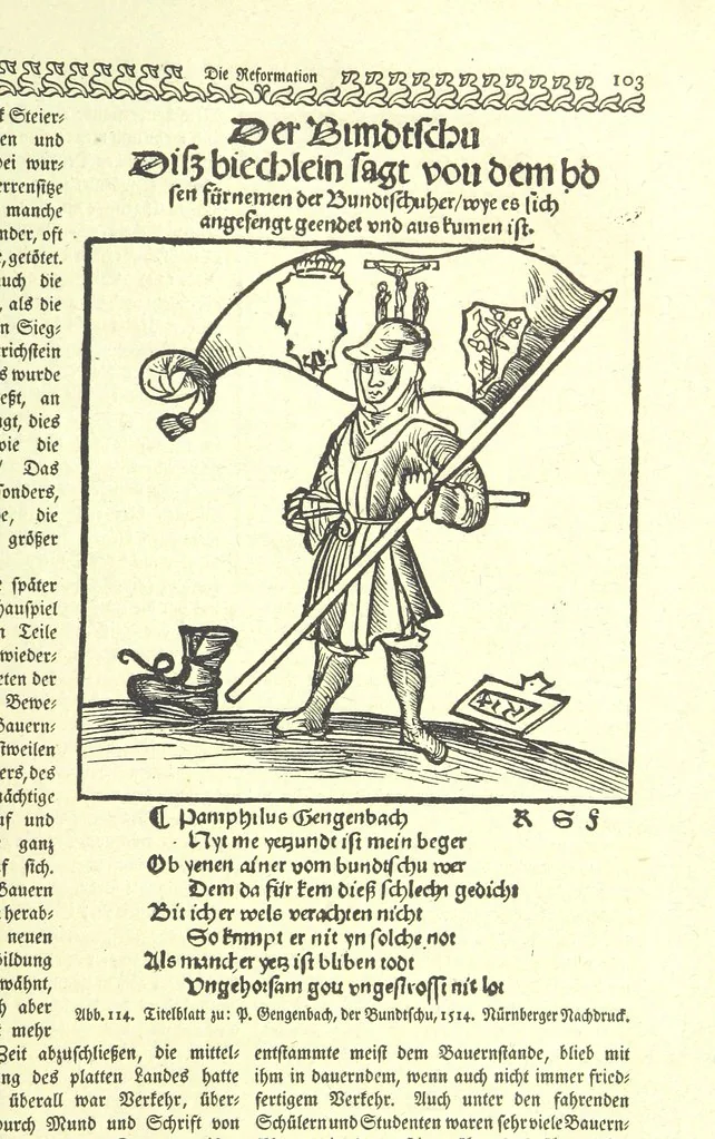 An illustration from Monographien zur deutschen Kulturgeschichte, herausgegeben von G. Steinhausen, 1899, leaf 113