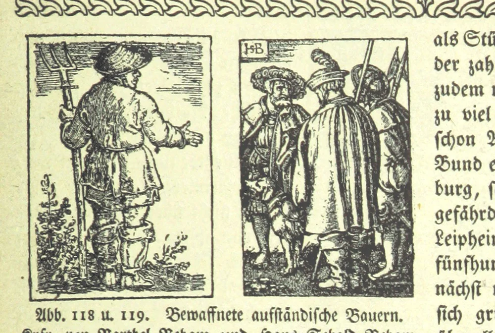 An illustration from Monographien zur deutschen Kulturgeschichte, herausgegeben von G. Steinhausen, 1899, leaf 117