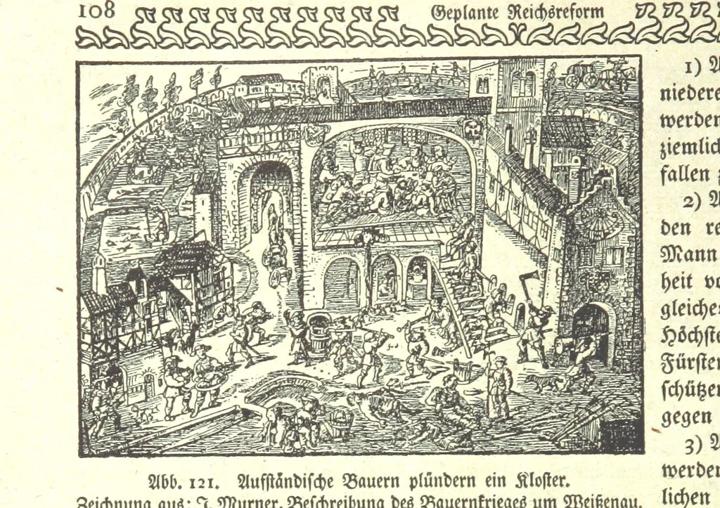An illustration from Monographien zur deutschen Kulturgeschichte, herausgegeben von G. Steinhausen, 1899, leaf 118