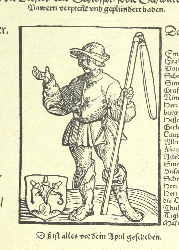 An illustration from Monographien zur deutschen Kulturgeschichte, herausgegeben von G. Steinhausen, 1899, leaf 119