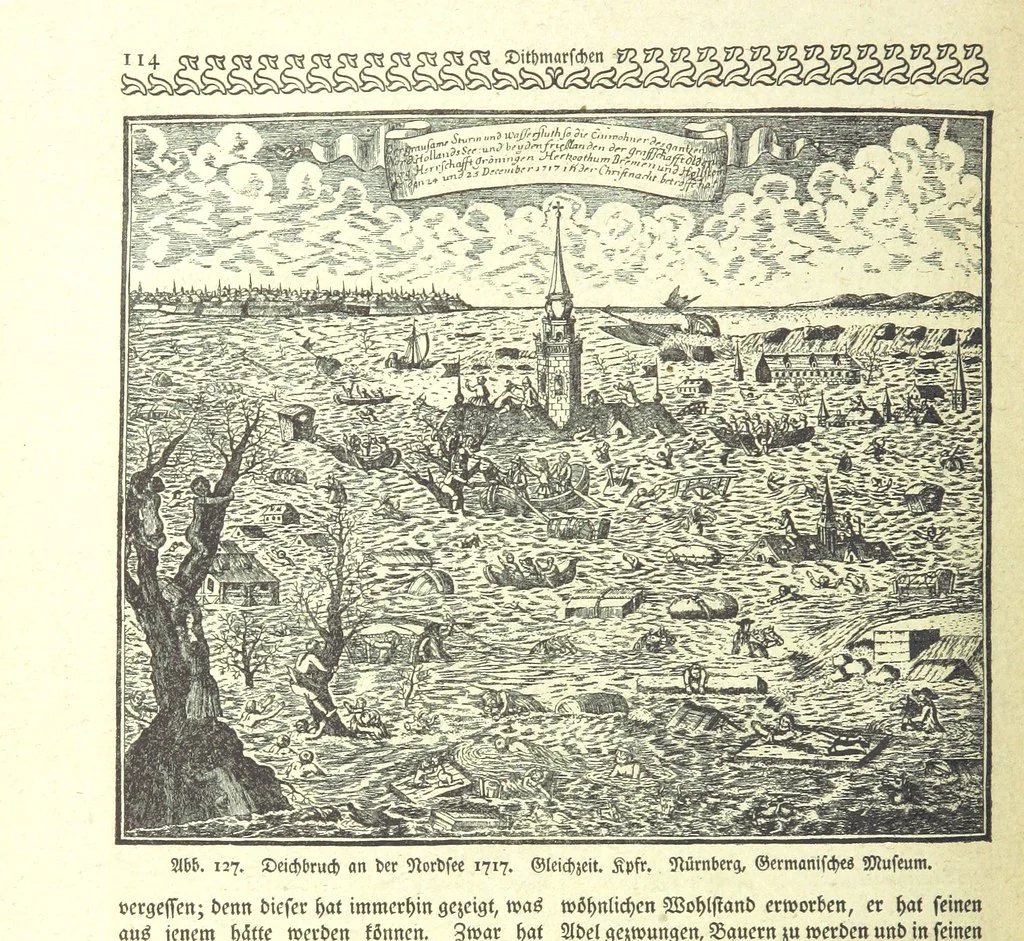 An illustration from Monographien zur deutschen Kulturgeschichte, herausgegeben von G. Steinhausen, 1899, leaf 124