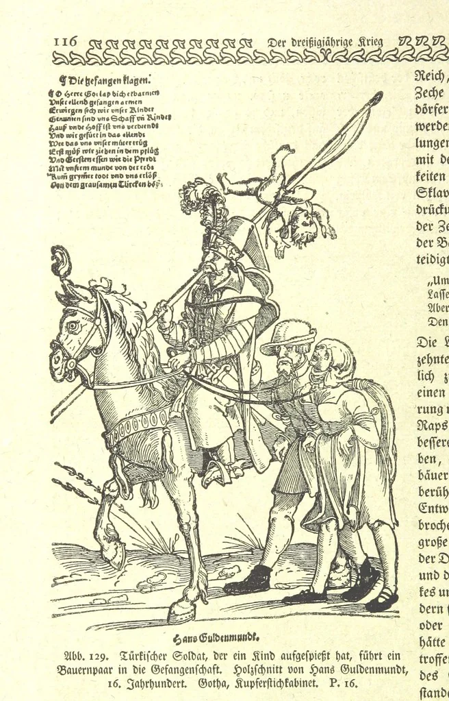 An illustration from Monographien zur deutschen Kulturgeschichte, herausgegeben von G. Steinhausen, 1899, leaf 126