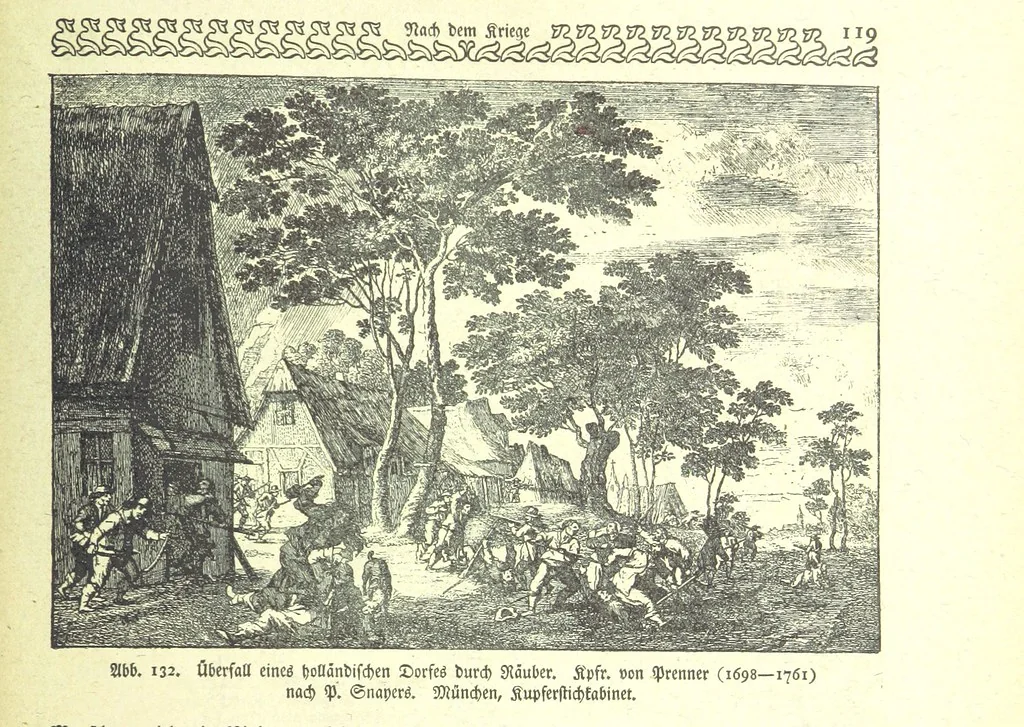 An illustration from Monographien zur deutschen Kulturgeschichte, herausgegeben von G. Steinhausen, 1899, leaf 129