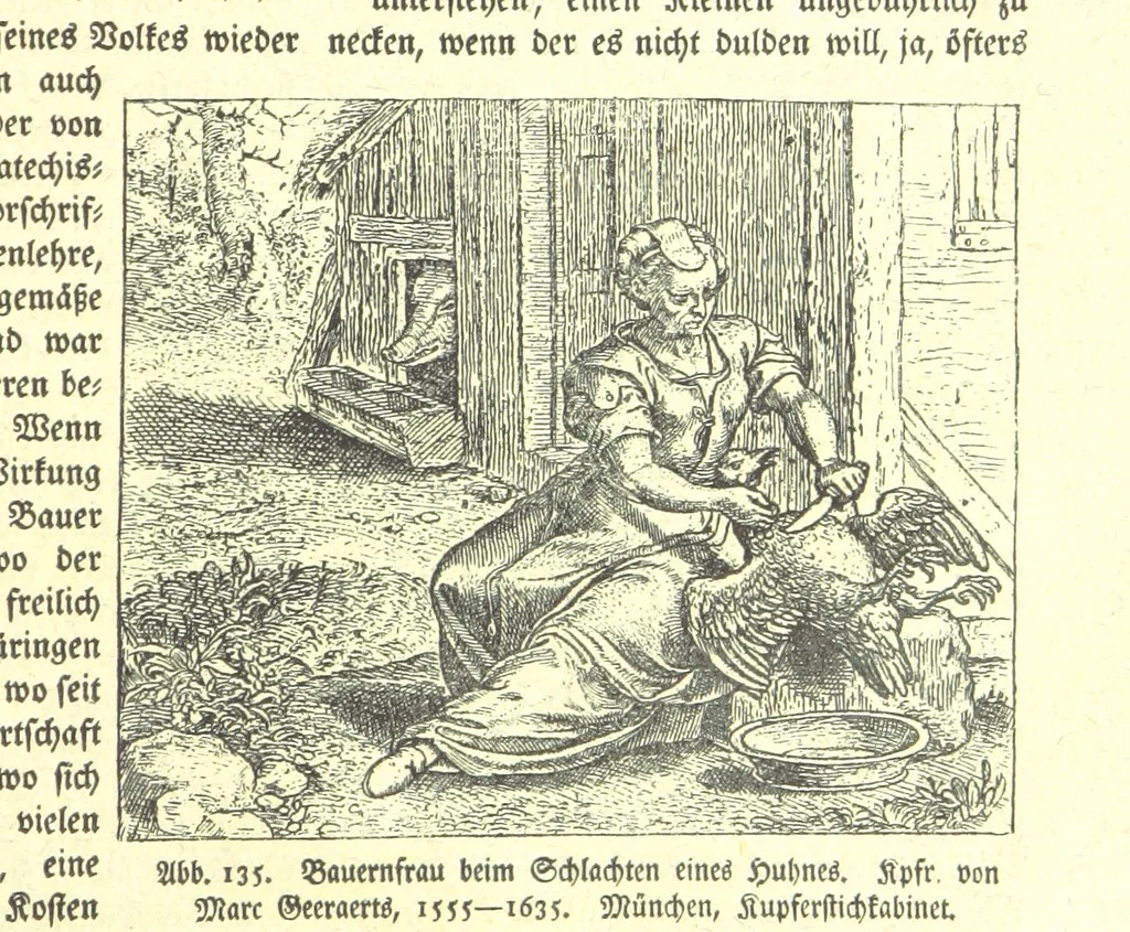 An illustration from Monographien zur deutschen Kulturgeschichte, herausgegeben von G. Steinhausen, 1899, leaf 135