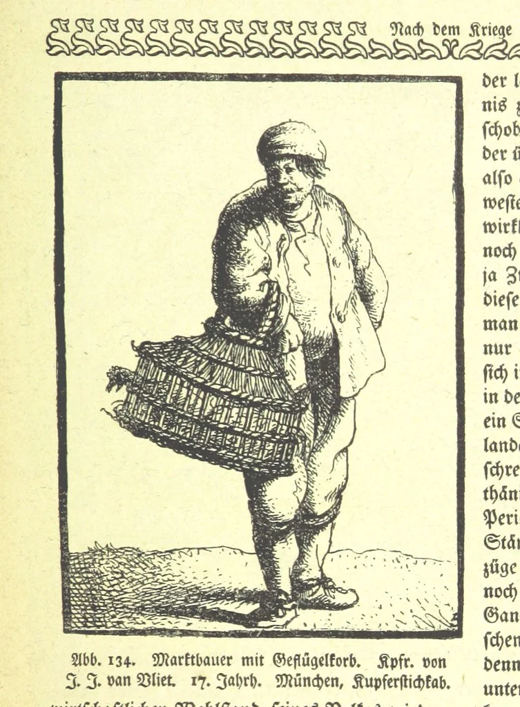 An illustration from Monographien zur deutschen Kulturgeschichte, herausgegeben von G. Steinhausen, 1899, leaf 135