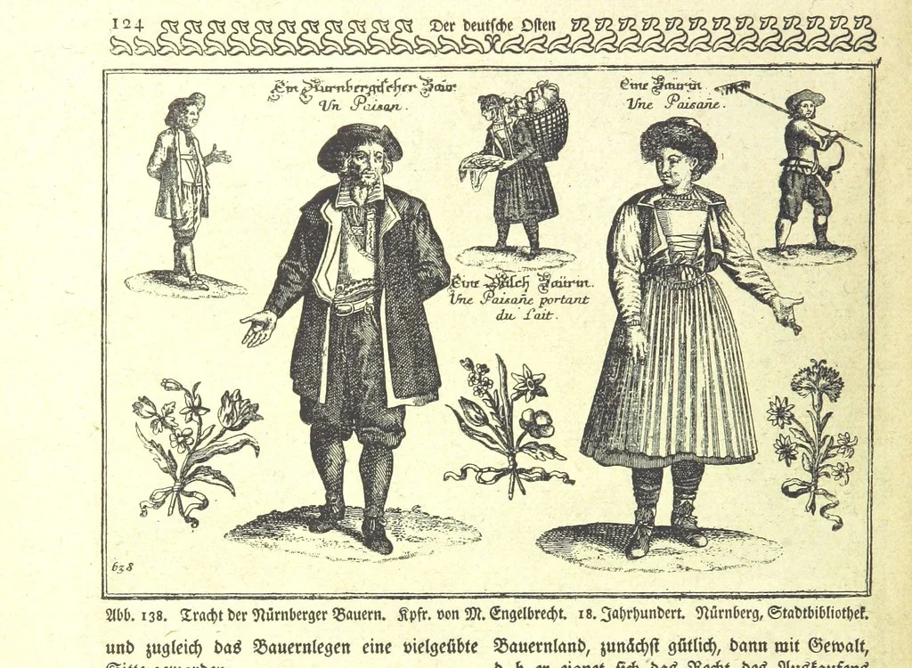 An illustration from Monographien zur deutschen Kulturgeschichte, herausgegeben von G. Steinhausen, 1899, leaf 138