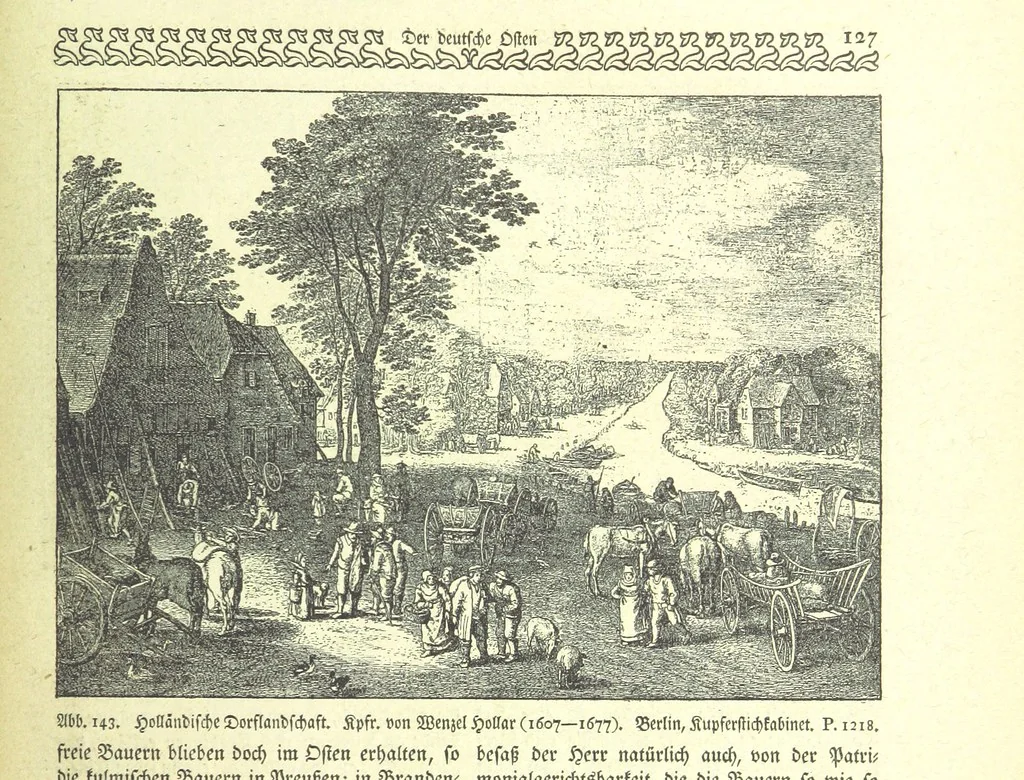 An illustration from Monographien zur deutschen Kulturgeschichte, herausgegeben von G. Steinhausen, 1899, leaf 141