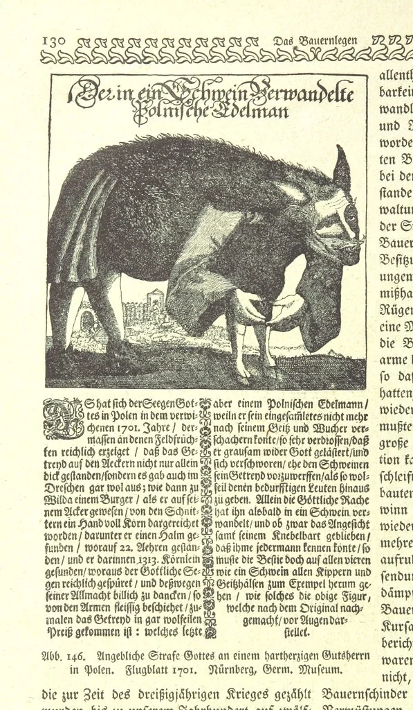 An illustration from Monographien zur deutschen Kulturgeschichte, herausgegeben von G. Steinhausen, 1899, leaf 144