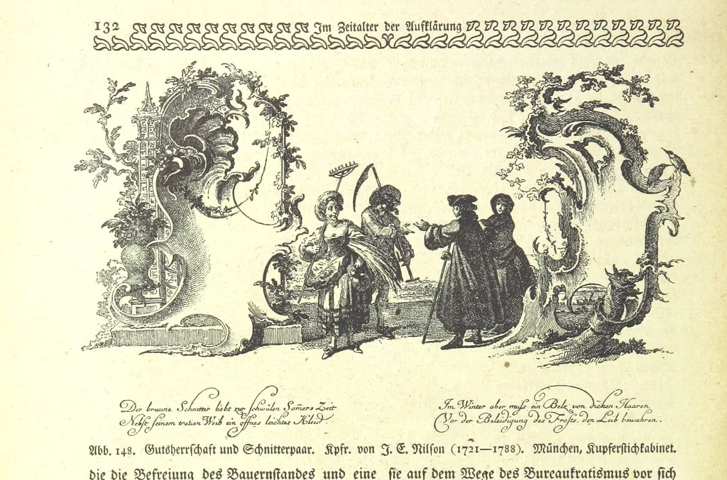 An illustration from Monographien zur deutschen Kulturgeschichte, herausgegeben von G. Steinhausen, 1899, leaf 146