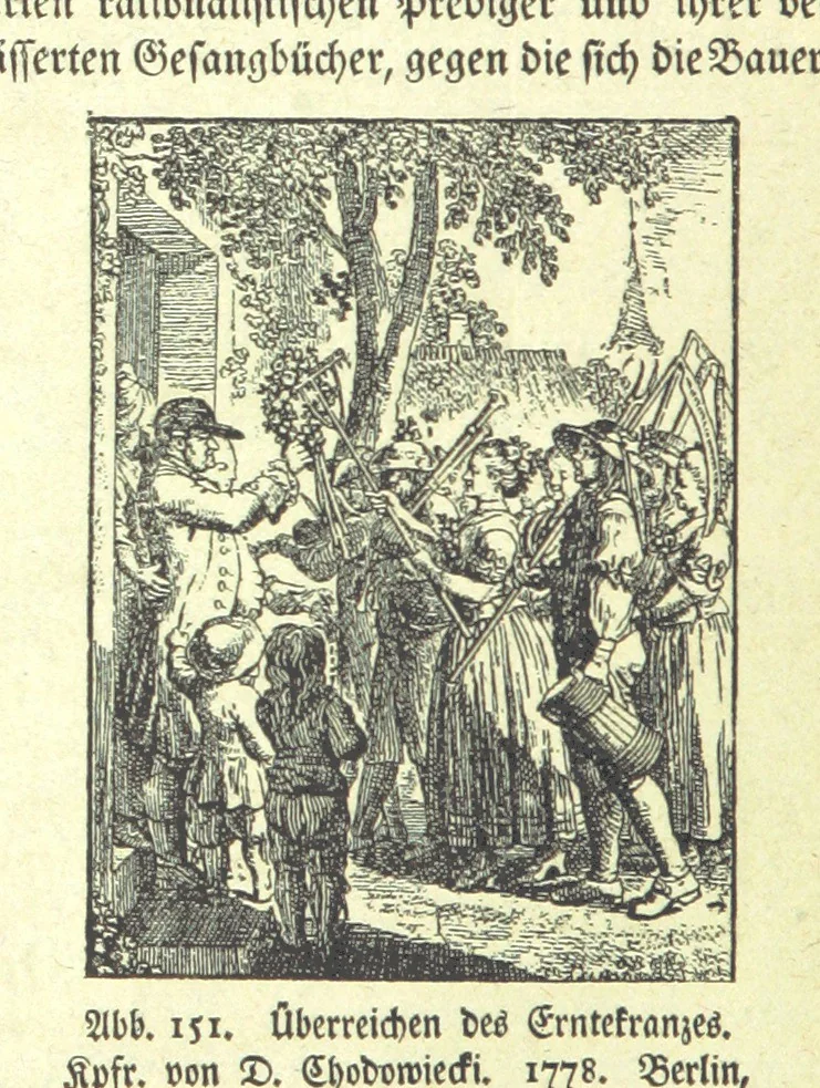 An illustration from Monographien zur deutschen Kulturgeschichte, herausgegeben von G. Steinhausen, 1899, leaf 148