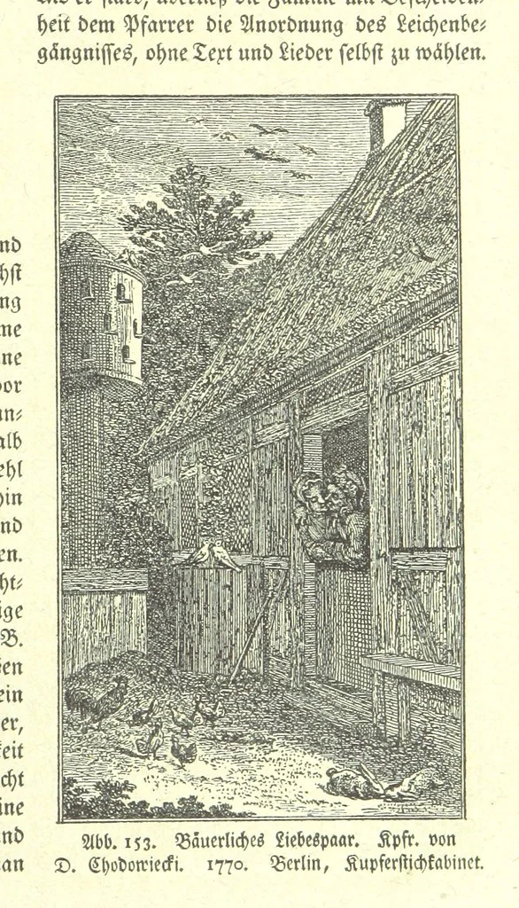 An illustration from Monographien zur deutschen Kulturgeschichte, herausgegeben von G. Steinhausen, 1899, leaf 149