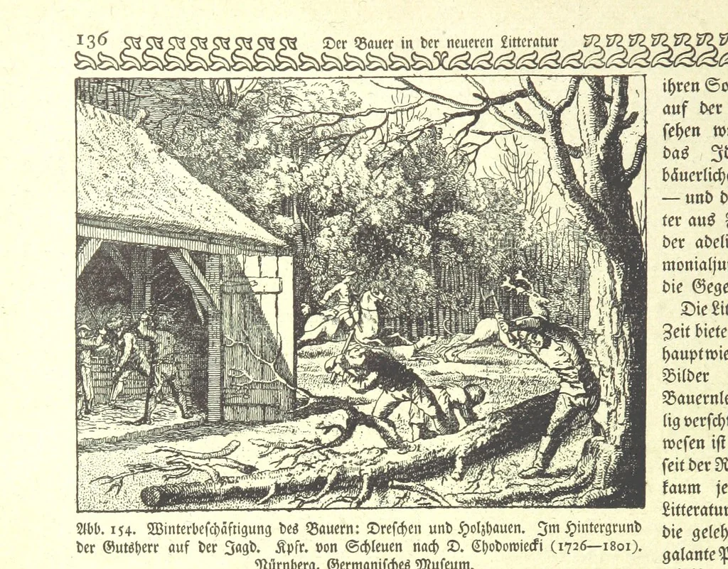 An illustration from Monographien zur deutschen Kulturgeschichte, herausgegeben von G. Steinhausen, 1899, leaf 150