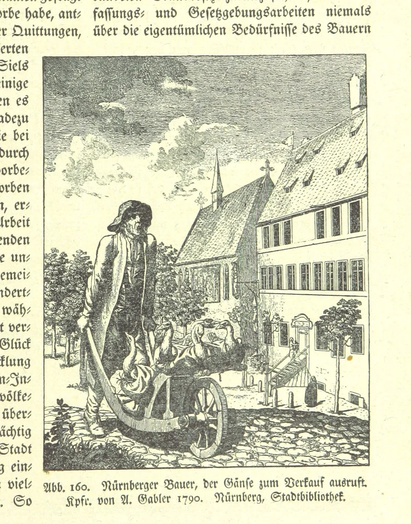 An illustration from Monographien zur deutschen Kulturgeschichte, herausgegeben von G. Steinhausen, 1899, leaf 157