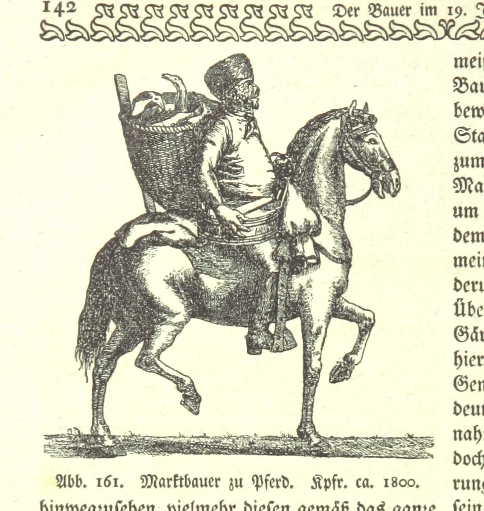 An illustration from Monographien zur deutschen Kulturgeschichte, herausgegeben von G. Steinhausen, 1899, leaf 158