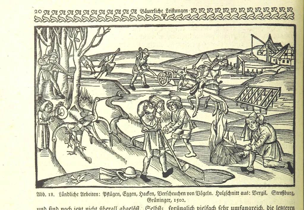 An illustration from Monographien zur deutschen Kulturgeschichte, herausgegeben von G. Steinhausen, 1899, leaf 22
