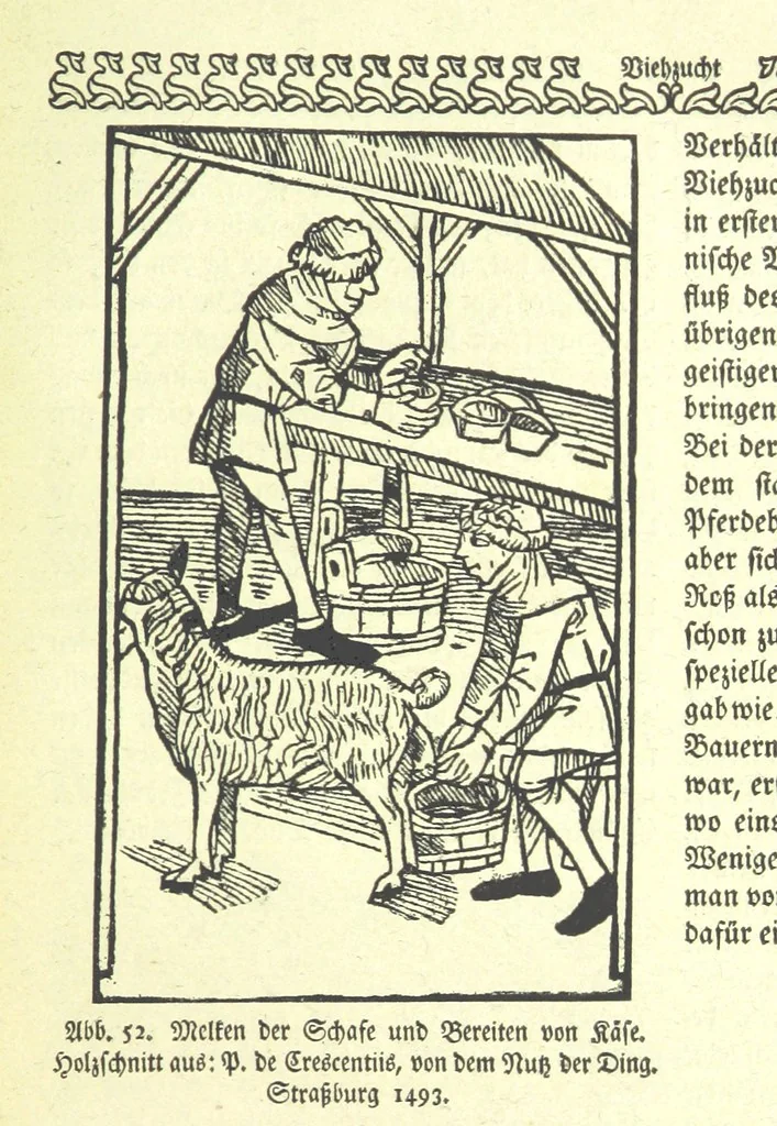 An illustration from Monographien zur deutschen Kulturgeschichte, herausgegeben von G. Steinhausen, 1899, leaf 53
