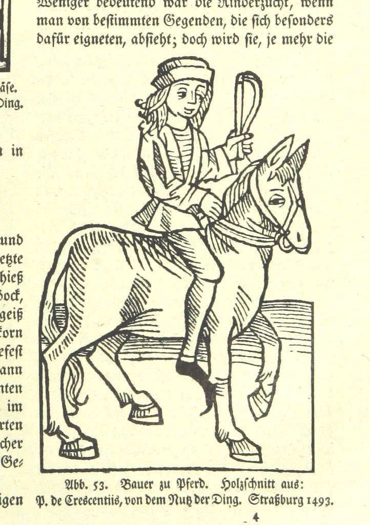 An illustration from Monographien zur deutschen Kulturgeschichte, herausgegeben von G. Steinhausen, 1899, leaf 53