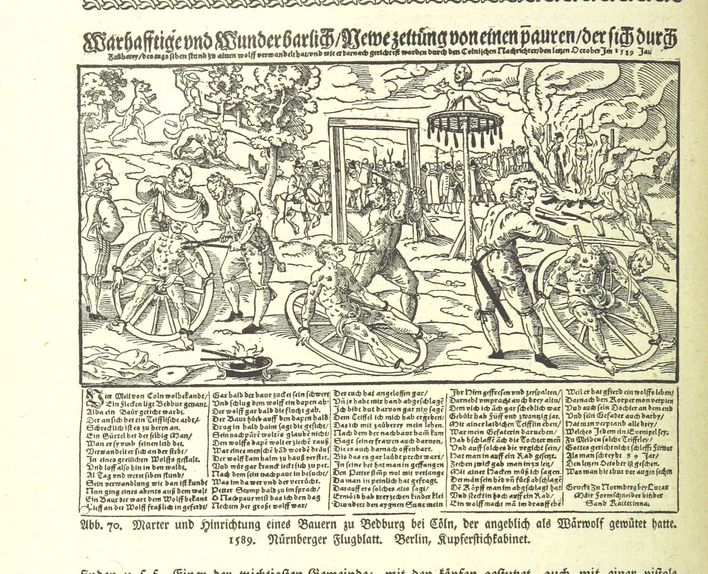 An illustration from Monographien zur deutschen Kulturgeschichte, herausgegeben von G. Steinhausen, 1899, leaf 64