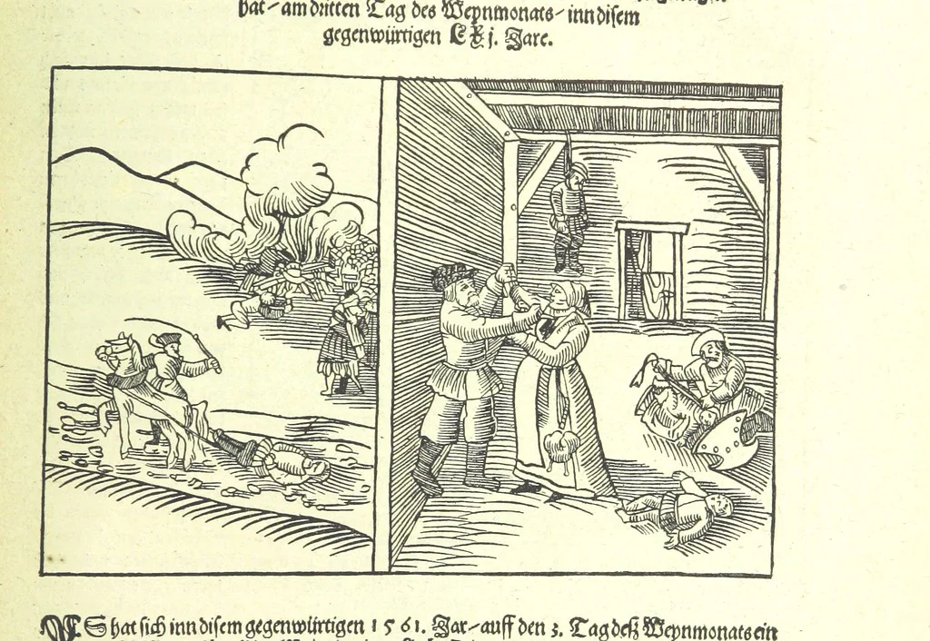 An illustration from Monographien zur deutschen Kulturgeschichte, herausgegeben von G. Steinhausen, 1899, leaf 65