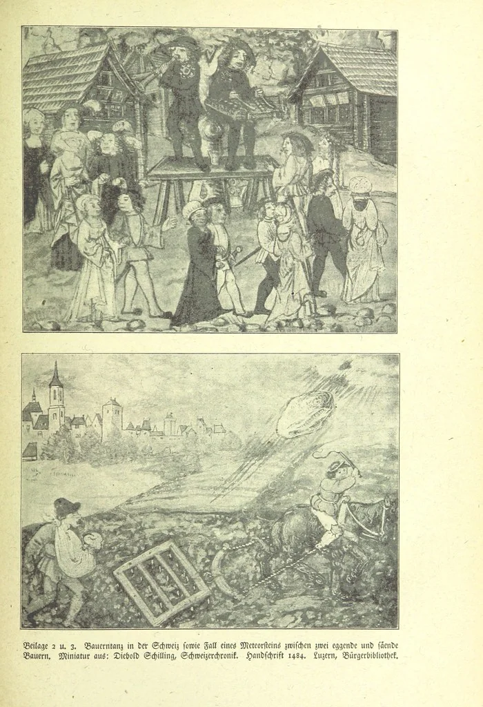 An illustration from Monographien zur deutschen Kulturgeschichte, herausgegeben von G. Steinhausen, 1899, leaf 77