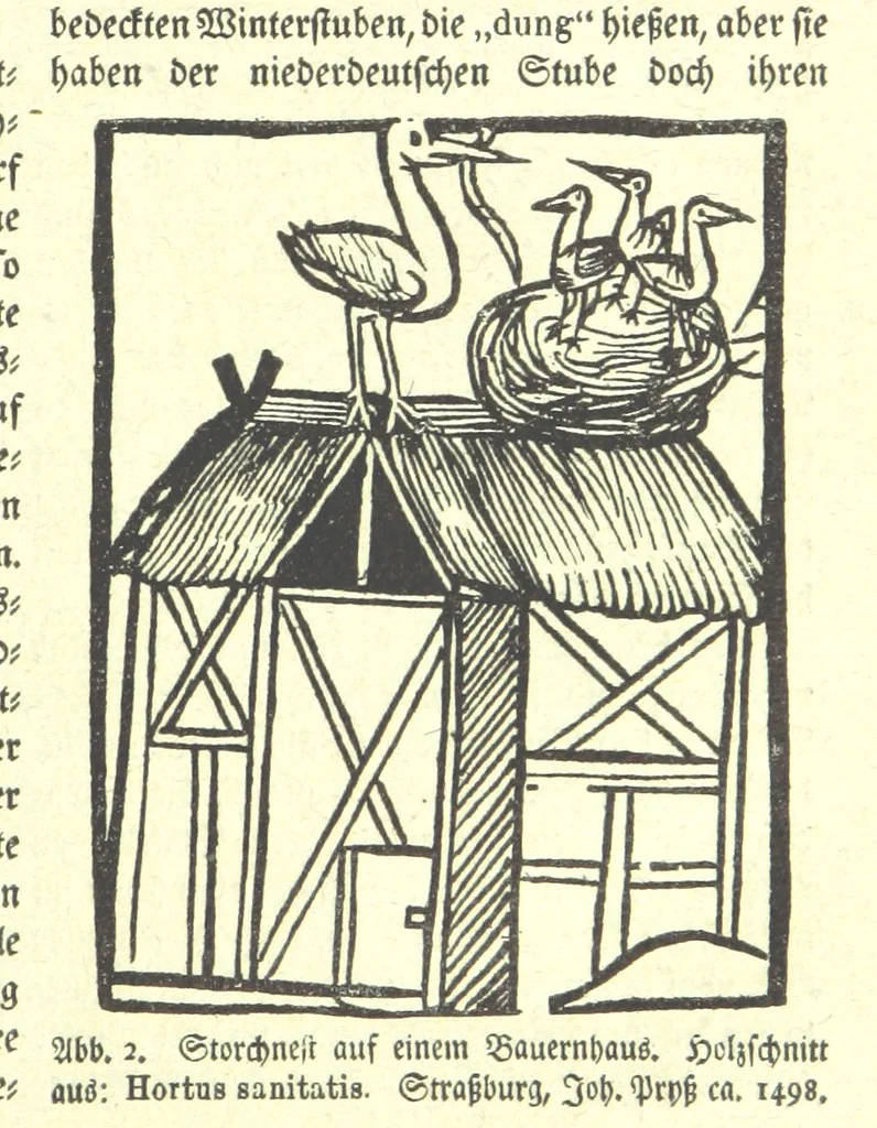 An illustration from Monographien zur deutschen Kulturgeschichte, herausgegeben von G. Steinhausen, 1899, leaf 9