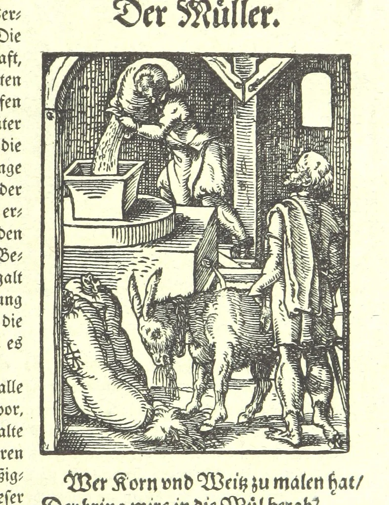 An illustration from Monographien zur deutschen Kulturgeschichte, herausgegeben von G. Steinhausen, 1899, leaf 91