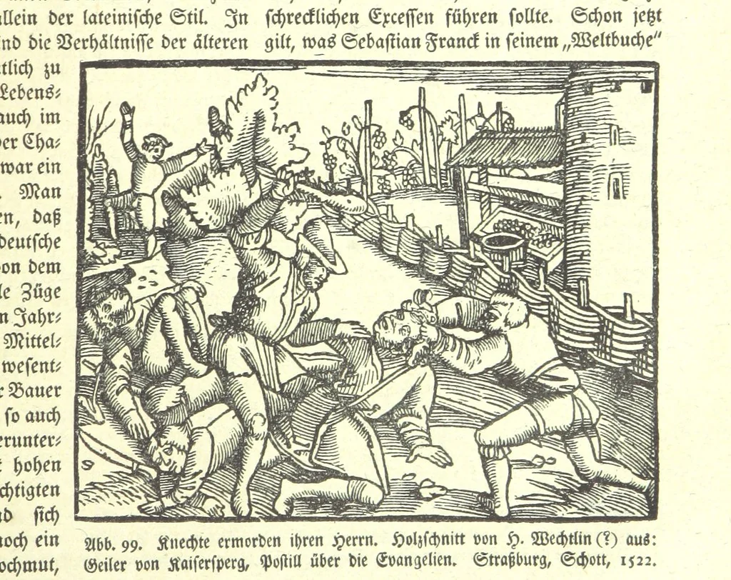 An illustration from Monographien zur deutschen Kulturgeschichte, herausgegeben von G. Steinhausen, 1899, leaf 99