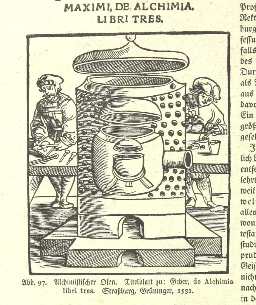 An illustration from Monographien zur deutschen Kulturgeschichte, herausgegeben von G. Steinhausen, 1899, leaf 120