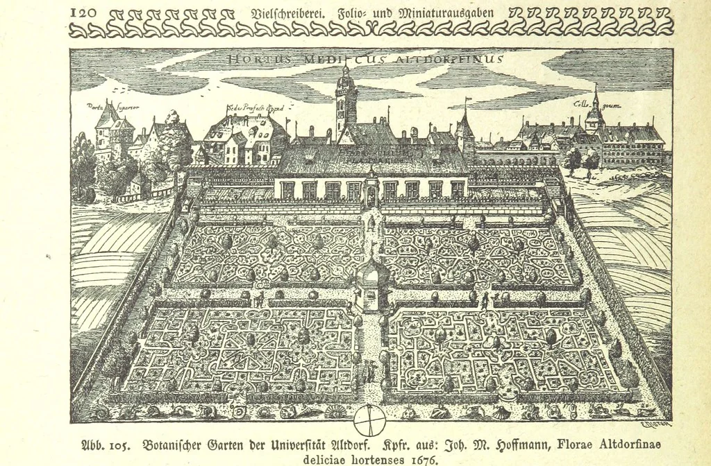 An illustration from Monographien zur deutschen Kulturgeschichte, herausgegeben von G. Steinhausen, 1899, leaf 128