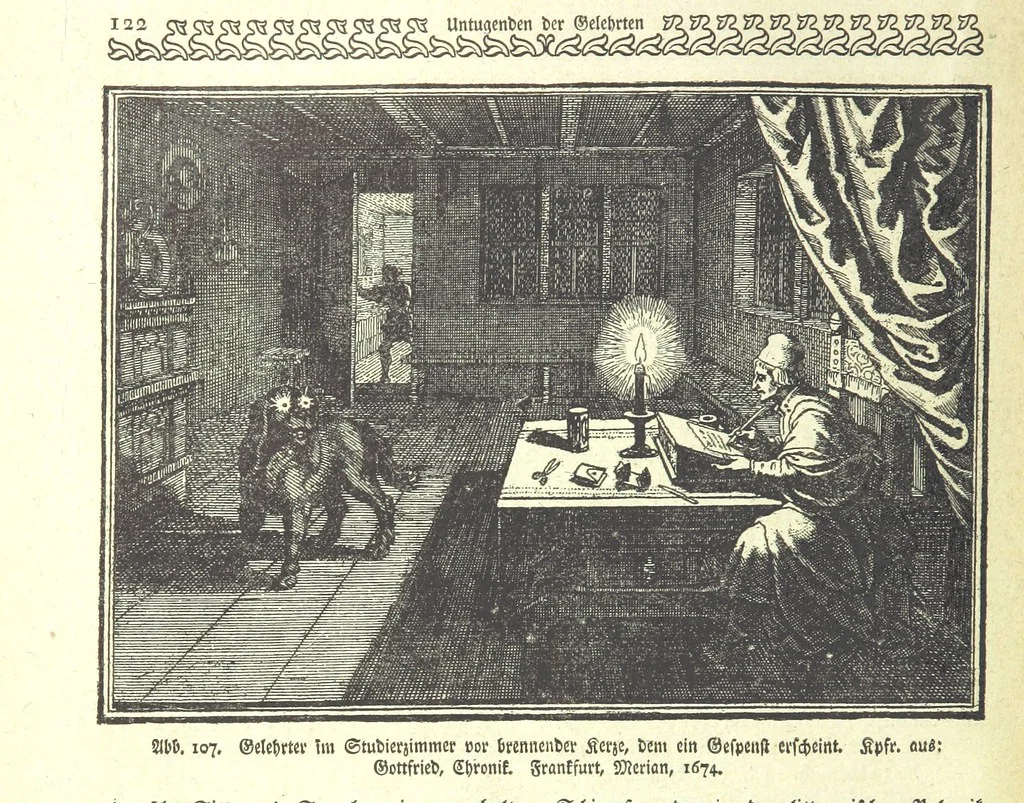An illustration from Monographien zur deutschen Kulturgeschichte, herausgegeben von G. Steinhausen, 1899, leaf 130