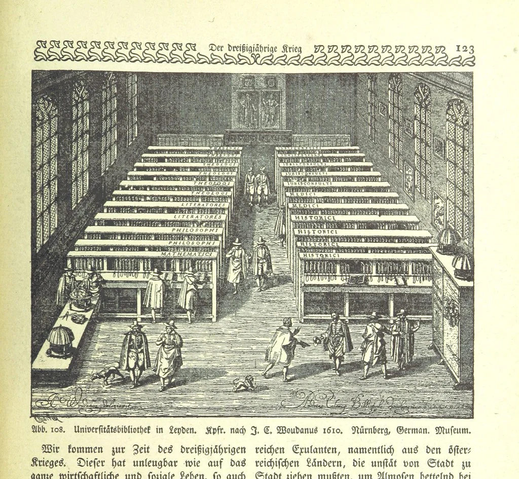 An illustration from Monographien zur deutschen Kulturgeschichte, herausgegeben von G. Steinhausen, 1899, leaf 131