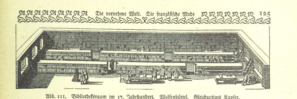 An illustration from Monographien zur deutschen Kulturgeschichte, herausgegeben von G. Steinhausen, 1899, leaf 133