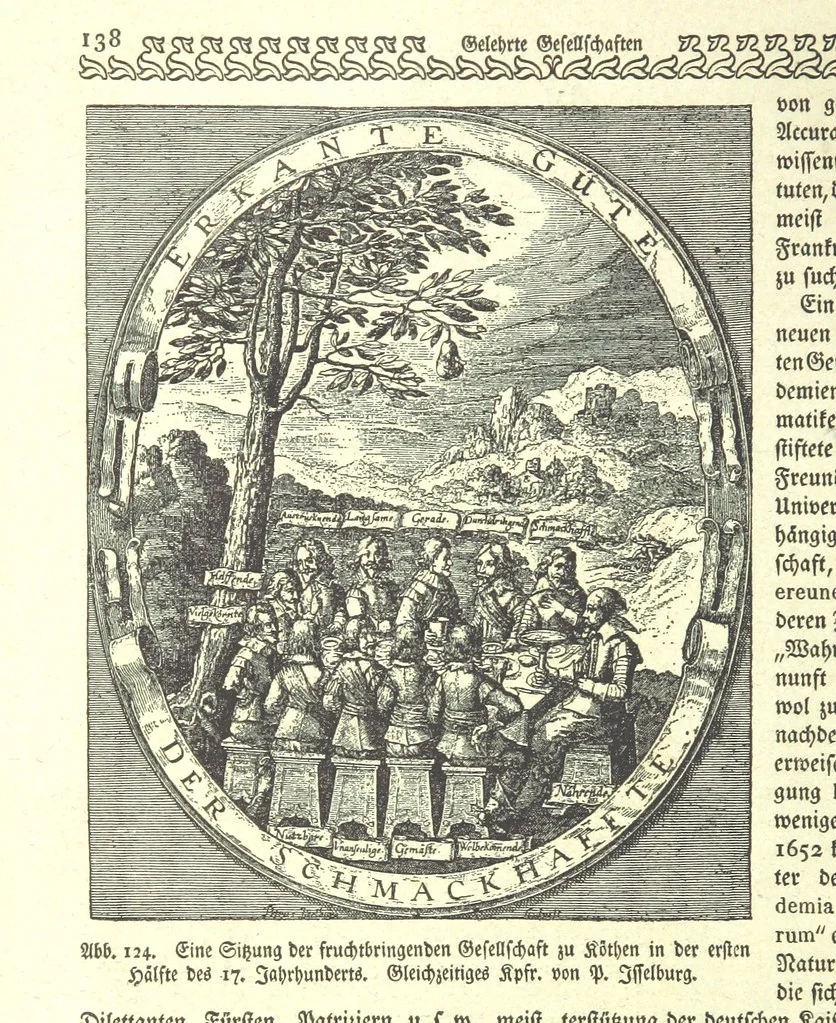 An illustration from Monographien zur deutschen Kulturgeschichte, herausgegeben von G. Steinhausen, 1899, leaf 146