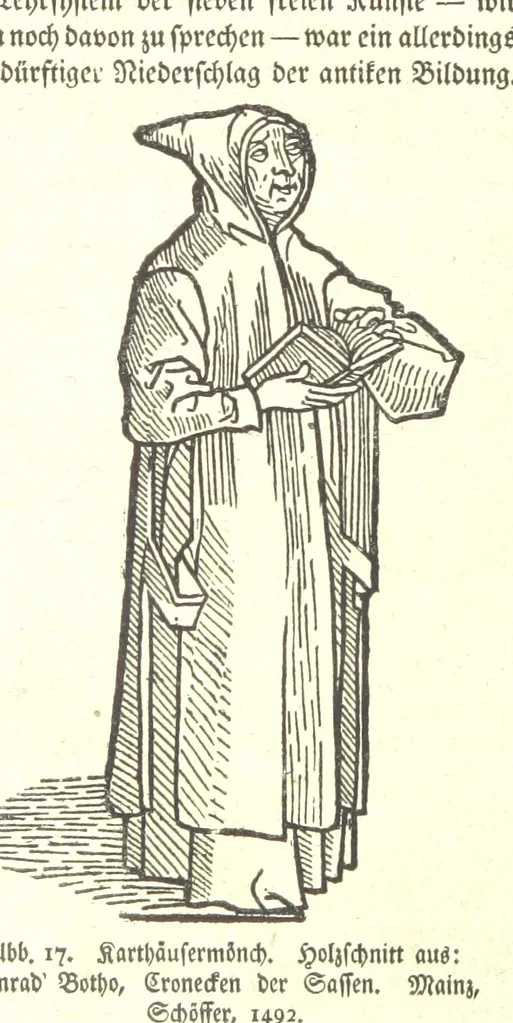 An illustration from Monographien zur deutschen Kulturgeschichte, herausgegeben von G. Steinhausen, 1899, leaf 20