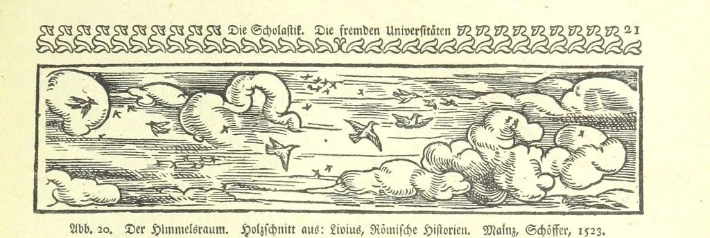 An illustration from Monographien zur deutschen Kulturgeschichte, herausgegeben von G. Steinhausen, 1899, leaf 23