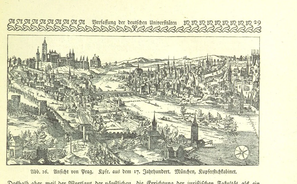 An illustration from Monographien zur deutschen Kulturgeschichte, herausgegeben von G. Steinhausen, 1899, leaf 31