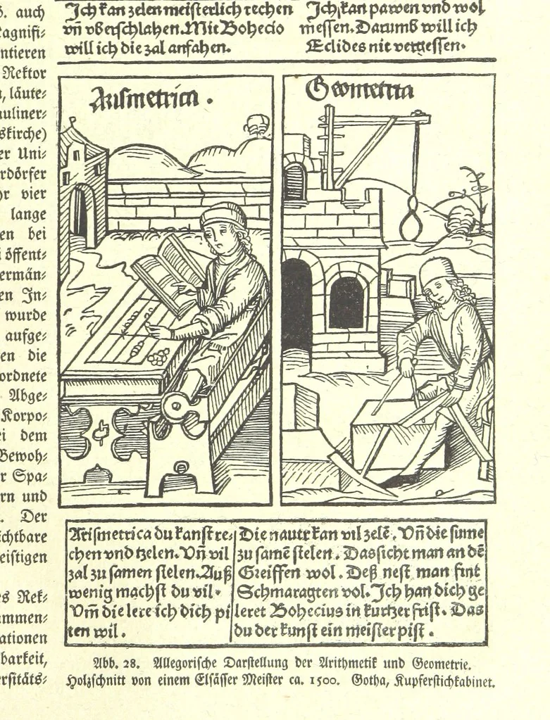 An illustration from Monographien zur deutschen Kulturgeschichte, herausgegeben von G. Steinhausen, 1899, leaf 33