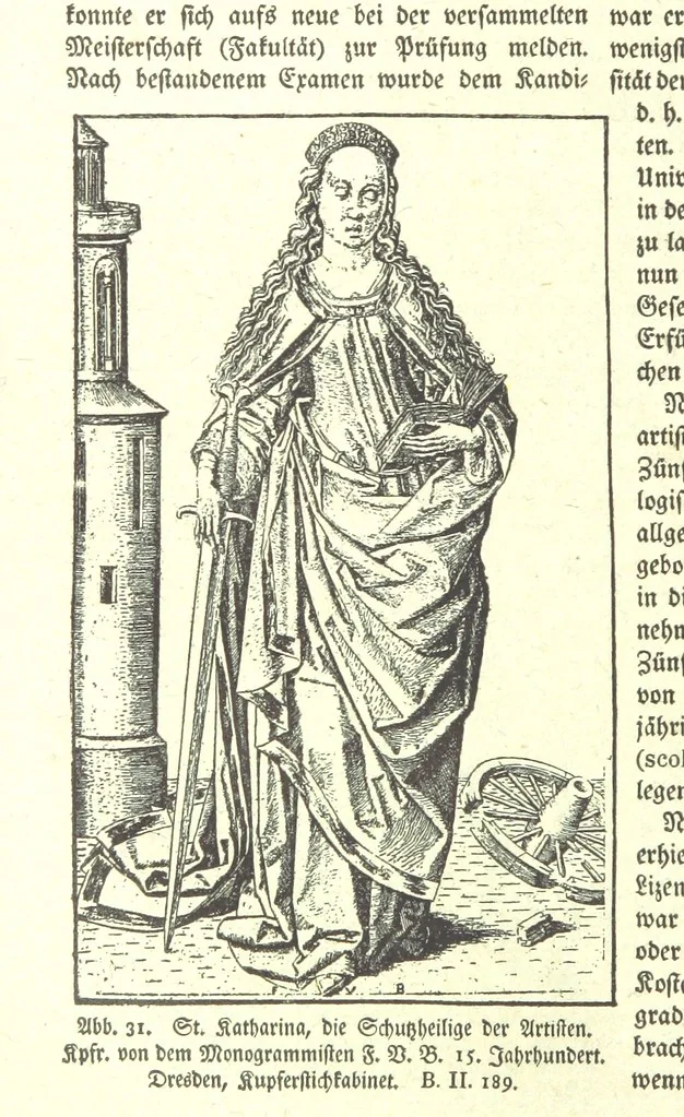 An illustration from Monographien zur deutschen Kulturgeschichte, herausgegeben von G. Steinhausen, 1899, leaf 36