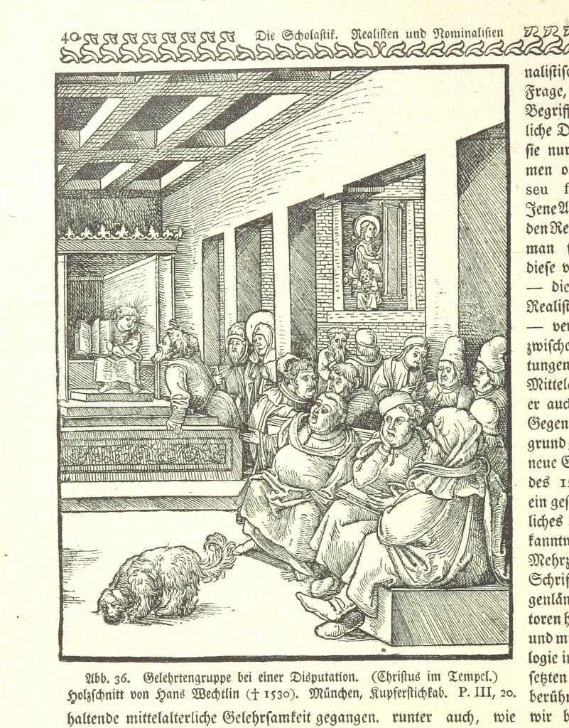 An illustration from Monographien zur deutschen Kulturgeschichte, herausgegeben von G. Steinhausen, 1899, leaf 42