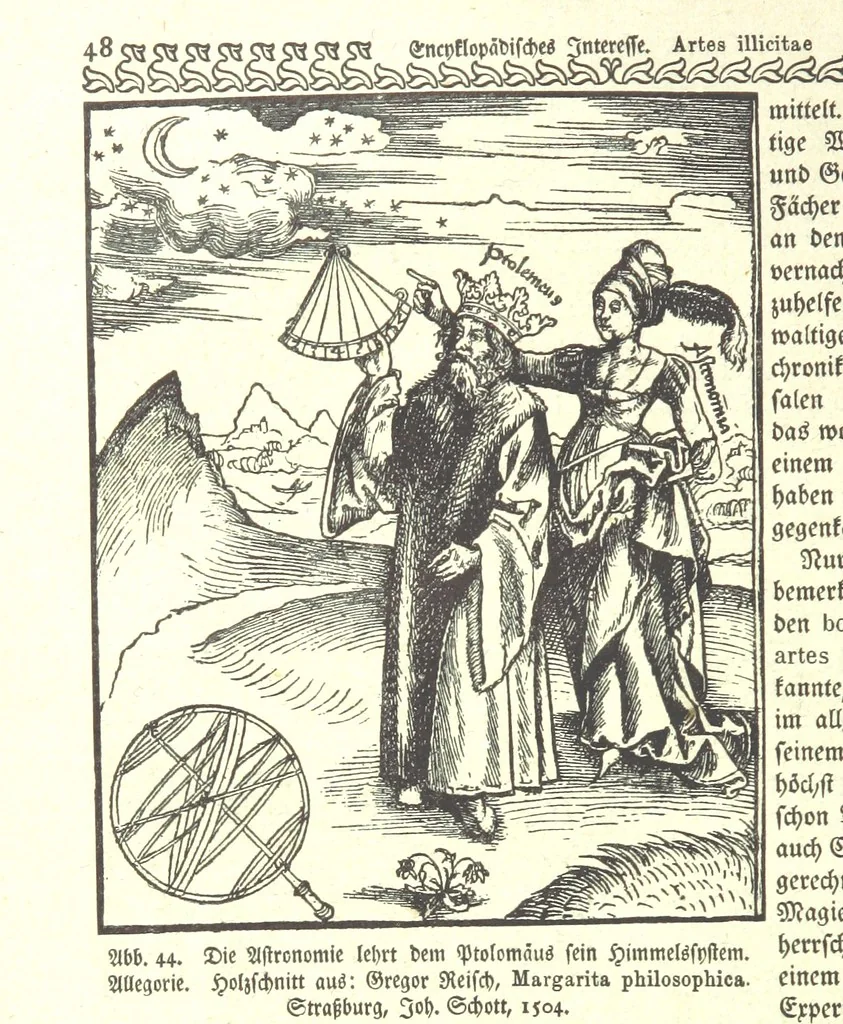 An illustration from Monographien zur deutschen Kulturgeschichte, herausgegeben von G. Steinhausen, 1899, leaf 50