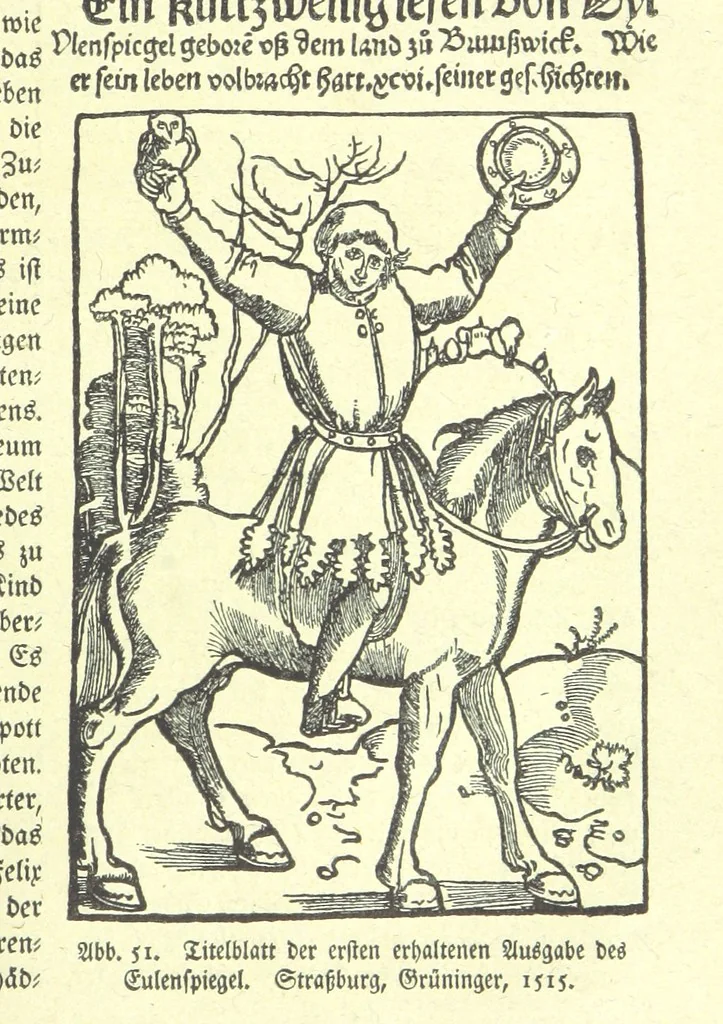 An illustration from Monographien zur deutschen Kulturgeschichte, herausgegeben von G. Steinhausen, 1899, leaf 57