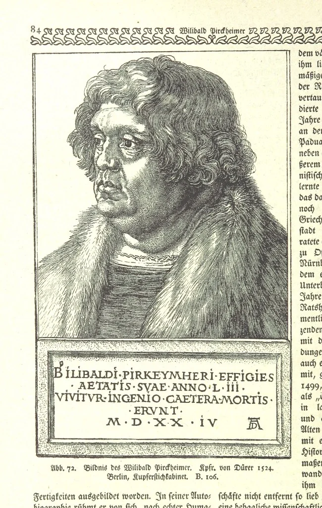 An illustration from Monographien zur deutschen Kulturgeschichte, herausgegeben von G. Steinhausen, 1899, leaf 86