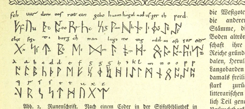 An illustration from Monographien zur deutschen Kulturgeschichte, herausgegeben von G. Steinhausen, 1899, leaf 9